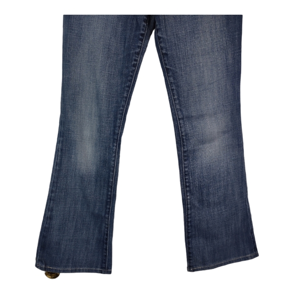 Joe's Jeans Women's Distressed Honey Bootcut Nadja Blue Wash Jeans Size 27 - Picture 6 of 12